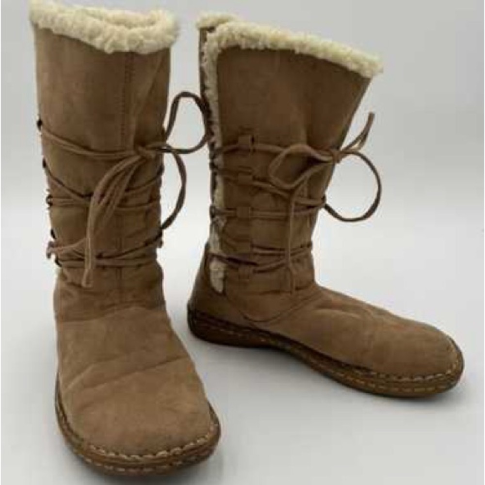 Airwalk Sherpa-Lined Faux Suede Winter‎ Boots ❄️🤎